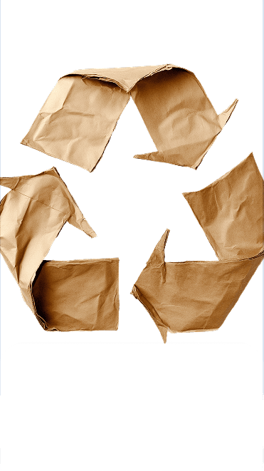 Made from recycled kraft paper