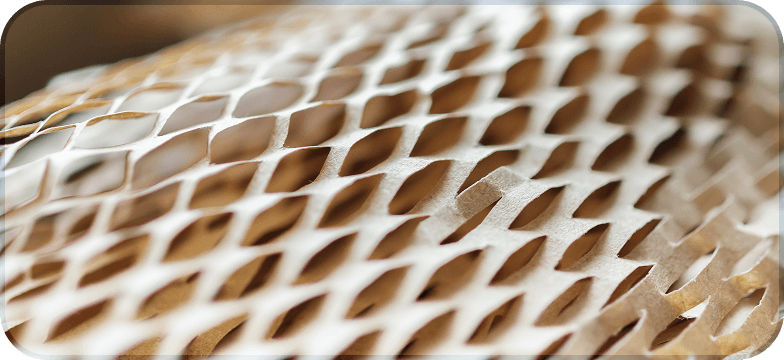 HexCush honeycomb paper wrap rolls
